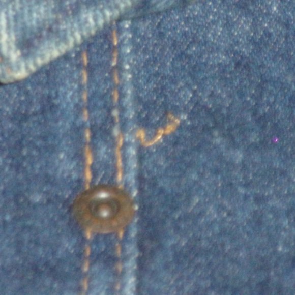 Vintage Rustler Womens XL Dark Blue Denim Jacket with Embroidered Thunderbird - Picture 9 of 15